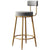 Nordic Bar Chair Light Luxury Home Island Golden Bar Stool Modern Minimalist High Chair Bar Chair Back Bar Stool